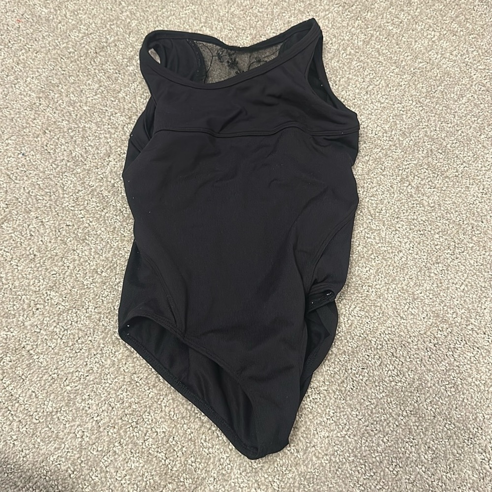 Bloch 6/7 Black Leotard